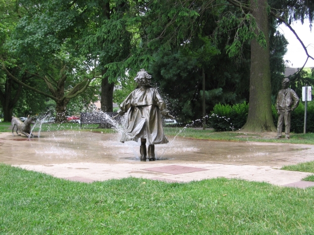 Beverly Cleary Sculpture Garden at Grant Park